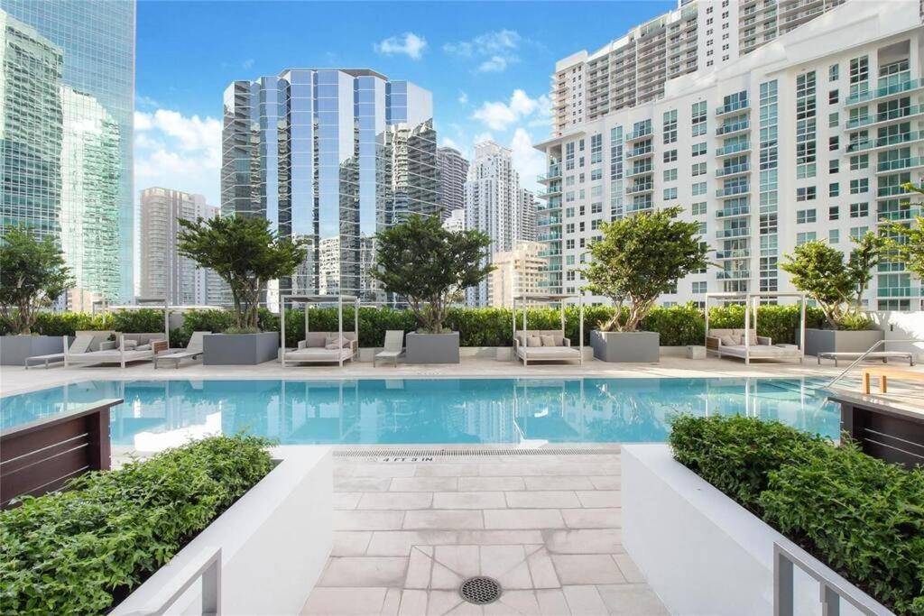 Lovely Upscale Condo Gorgeous View 2Bd 2Bath In Brickell Μαϊάμι Εξωτερικό φωτογραφία